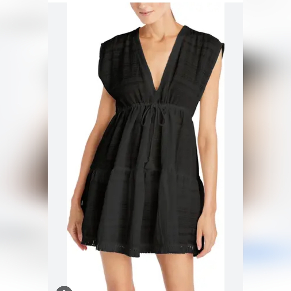 Robin Piccone Mini Dress Or Swim Cover Up Women Small